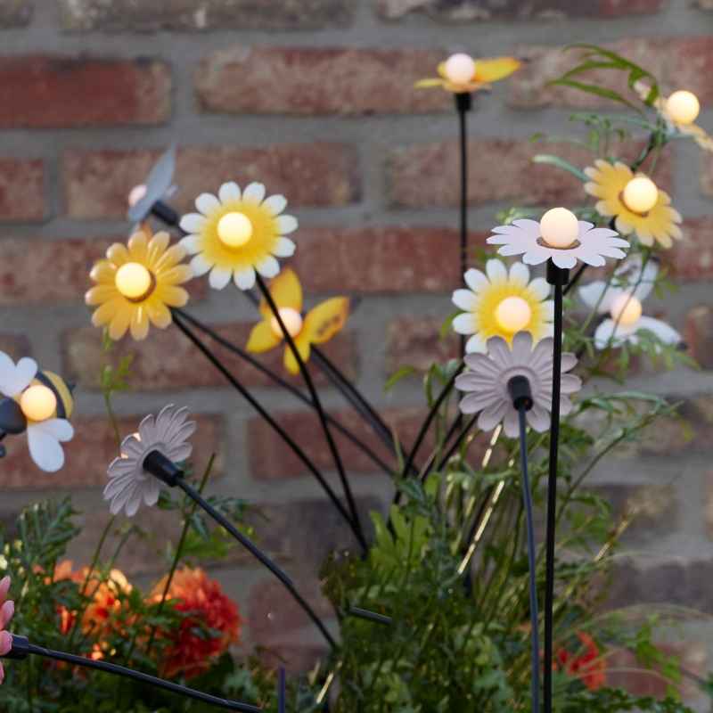 Solar Stake Light Bouquet - Butterfly